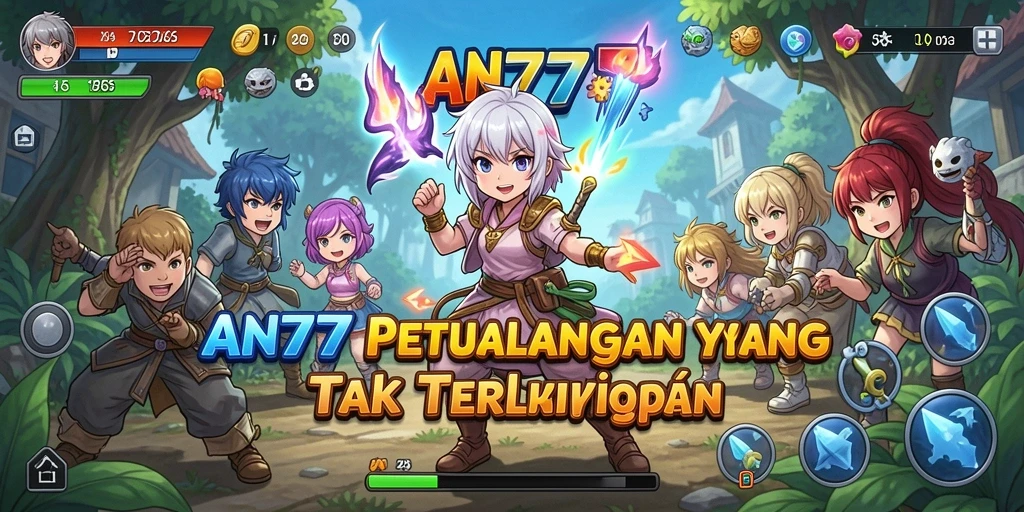 Tampilan epic dari gameplay AN777 yang menakjubkan.