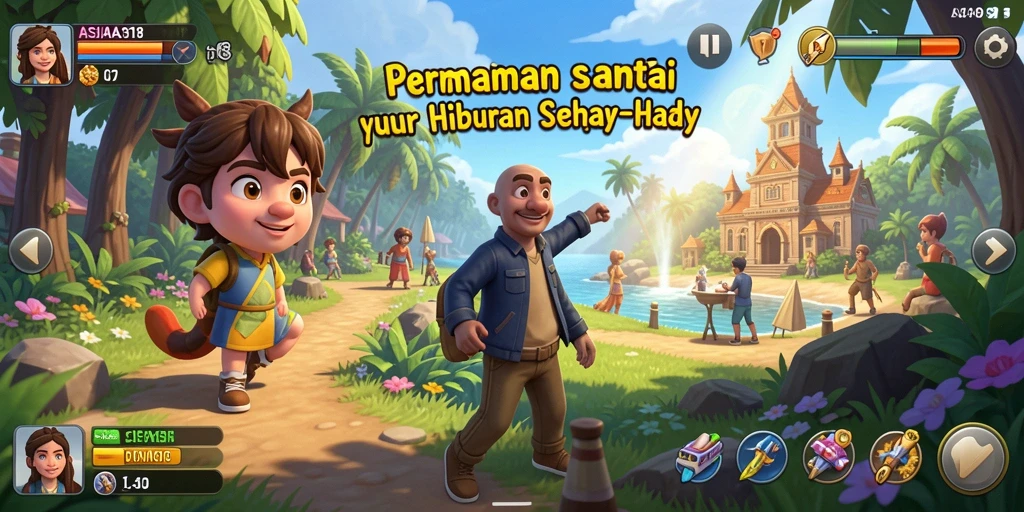 Tampilan menarik dari gameplay ASIA918 yang penuh warna.