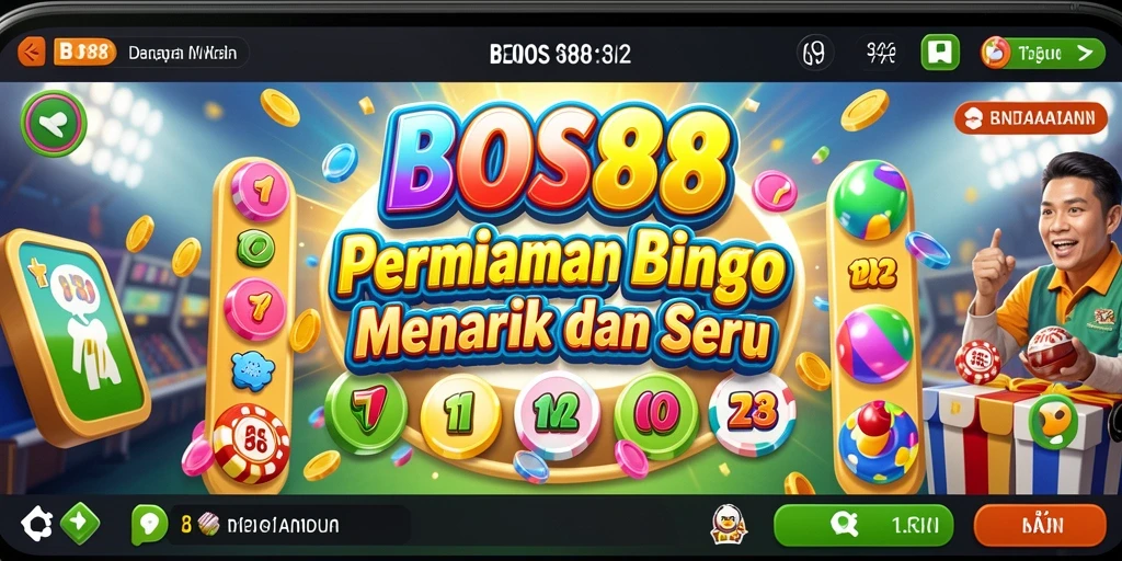 Tampilan gameplay Bingo yang menarik dan mendebarkan.