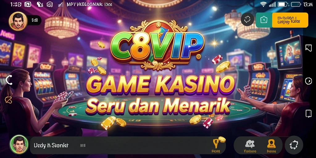 Tampilan gameplay menarik dan mengasyikkan dari C8VIP.