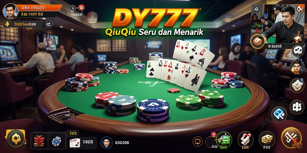 Tampilan permainan QiuQiu yang menarik dan penuh tantangan.