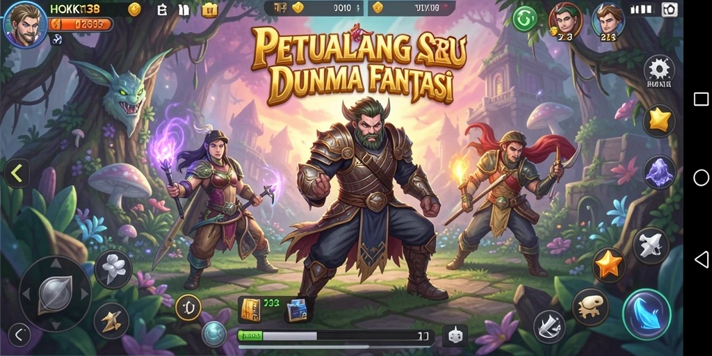 Tangkapan layar HOKI138 menampilkan aksi seru dalam petualangan.