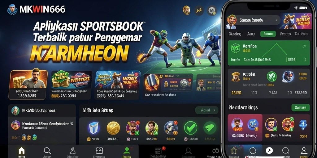 Screenshot MKWIN666 menampilkan antarmuka taruhan yang menarik dan informatif.