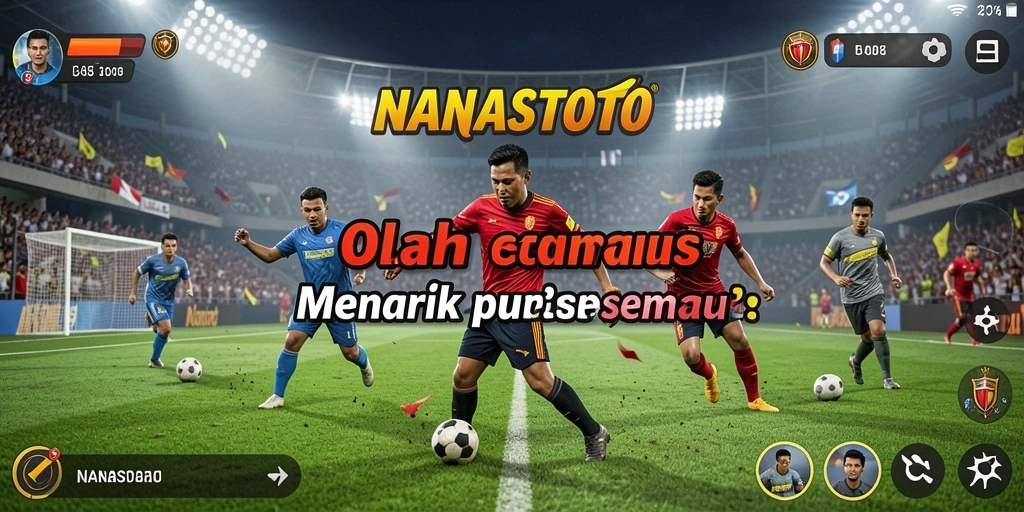 Tampilan menarik dari gameplay NANASTOTO saat pertandingan olahraga.