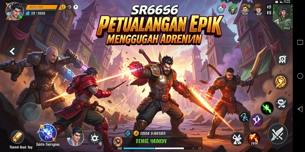 Tampilan gameplay <strong>SR6666</strong> yang mendebarkan dalam petualangan seru.